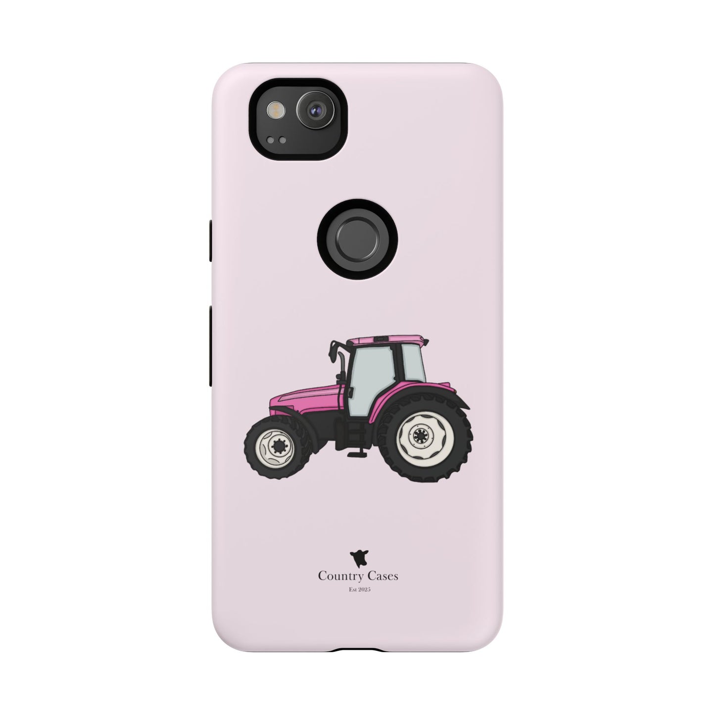 Android pink tractor case