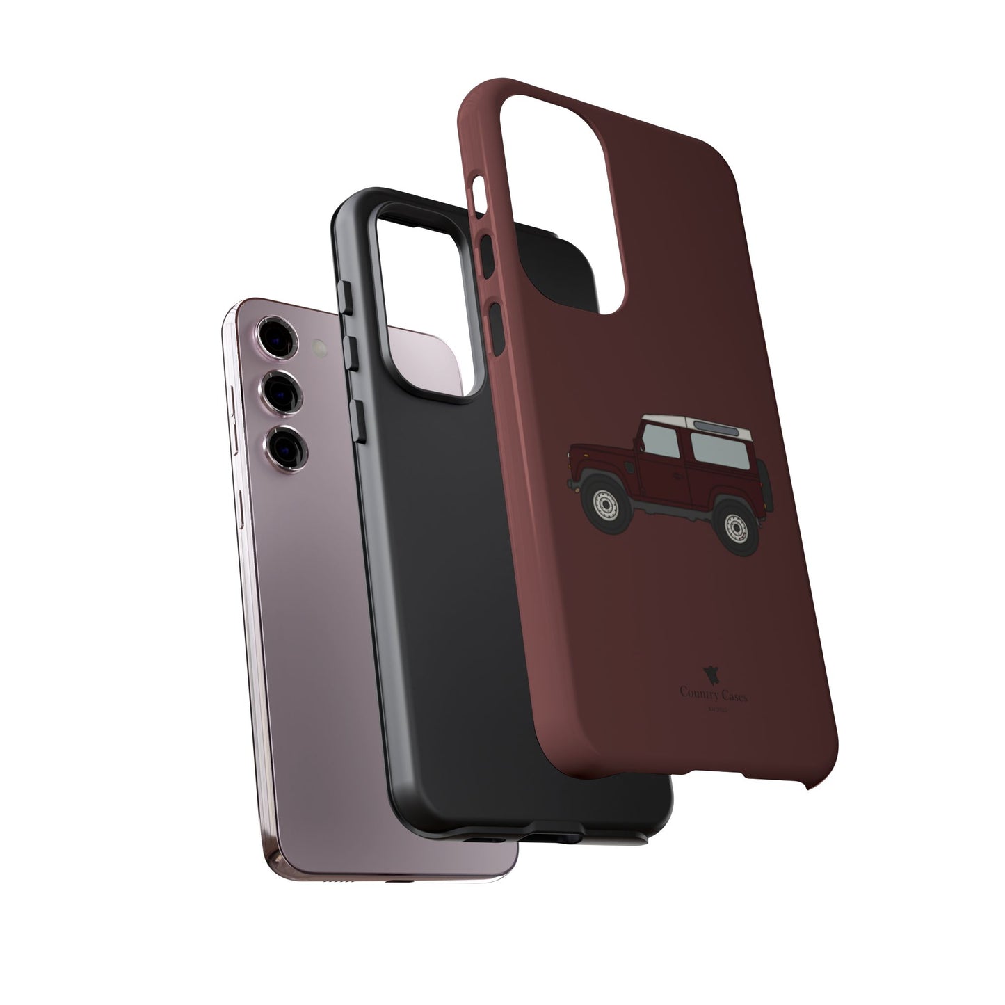 Android berry red landy case