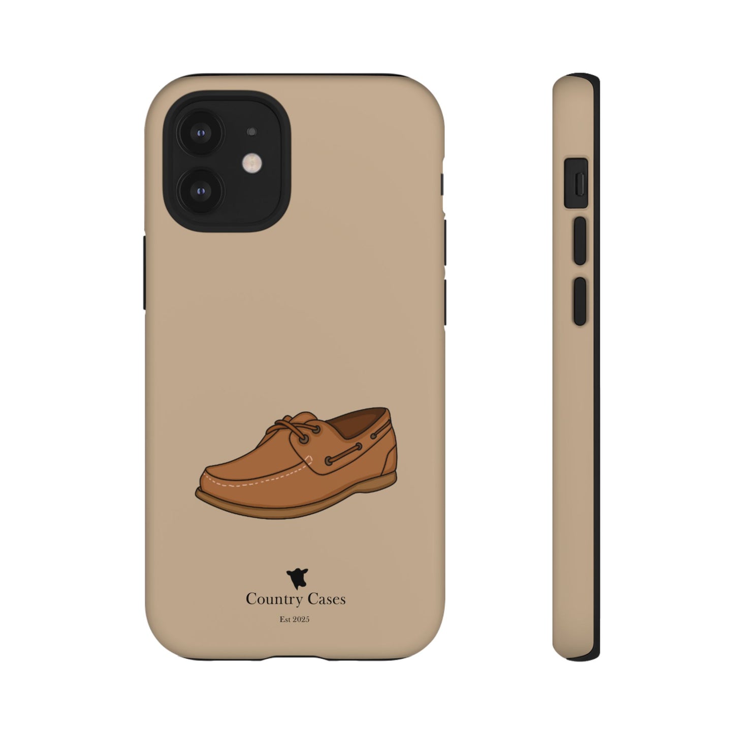 Classic boat shoe phone case