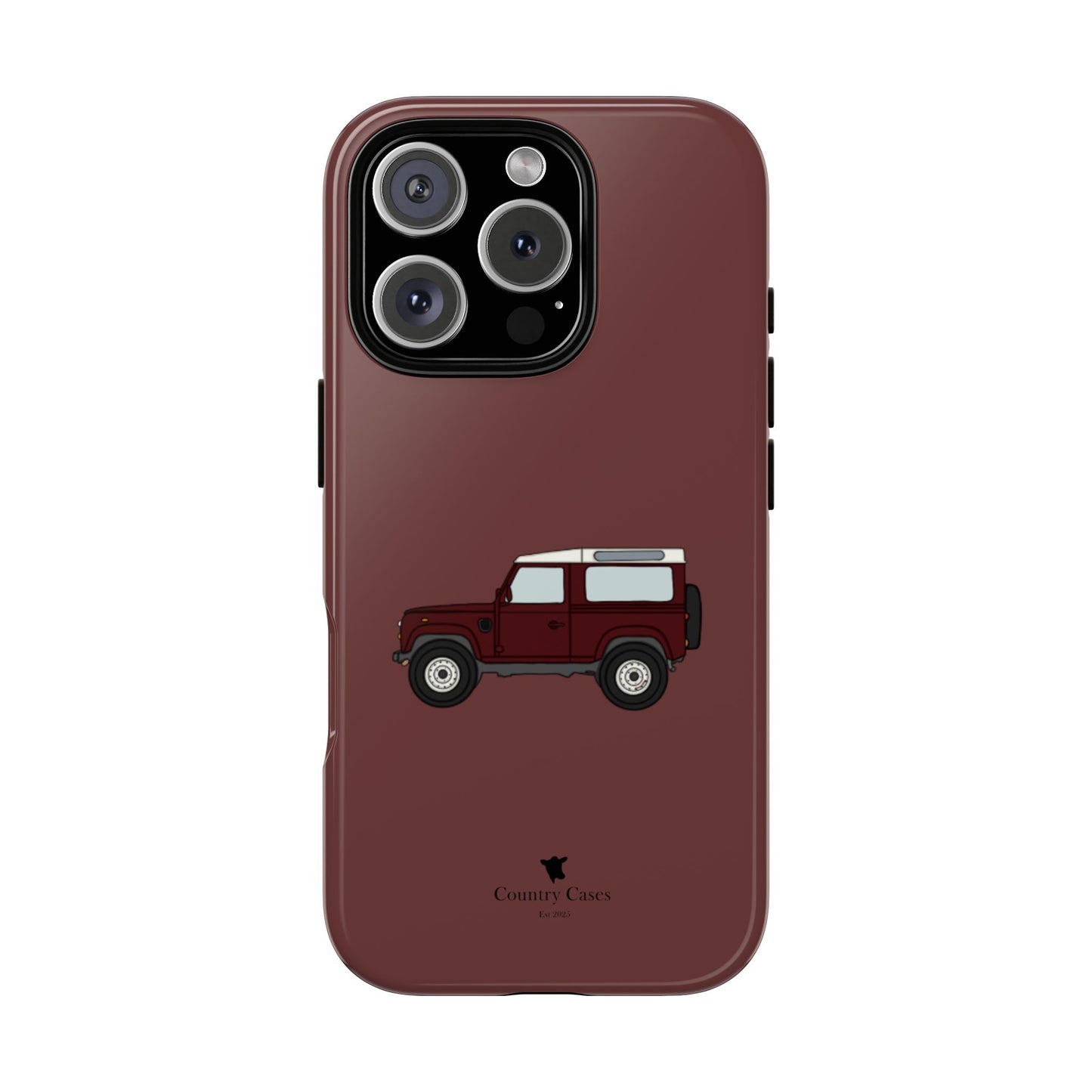 Berry red landy case