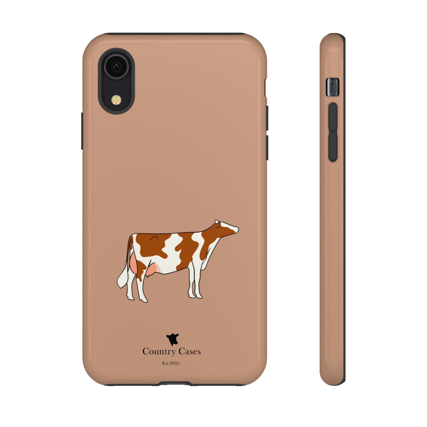 Red and white Holstein case