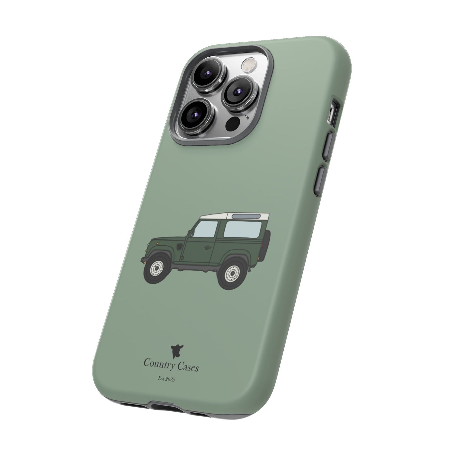 Green landy phone case