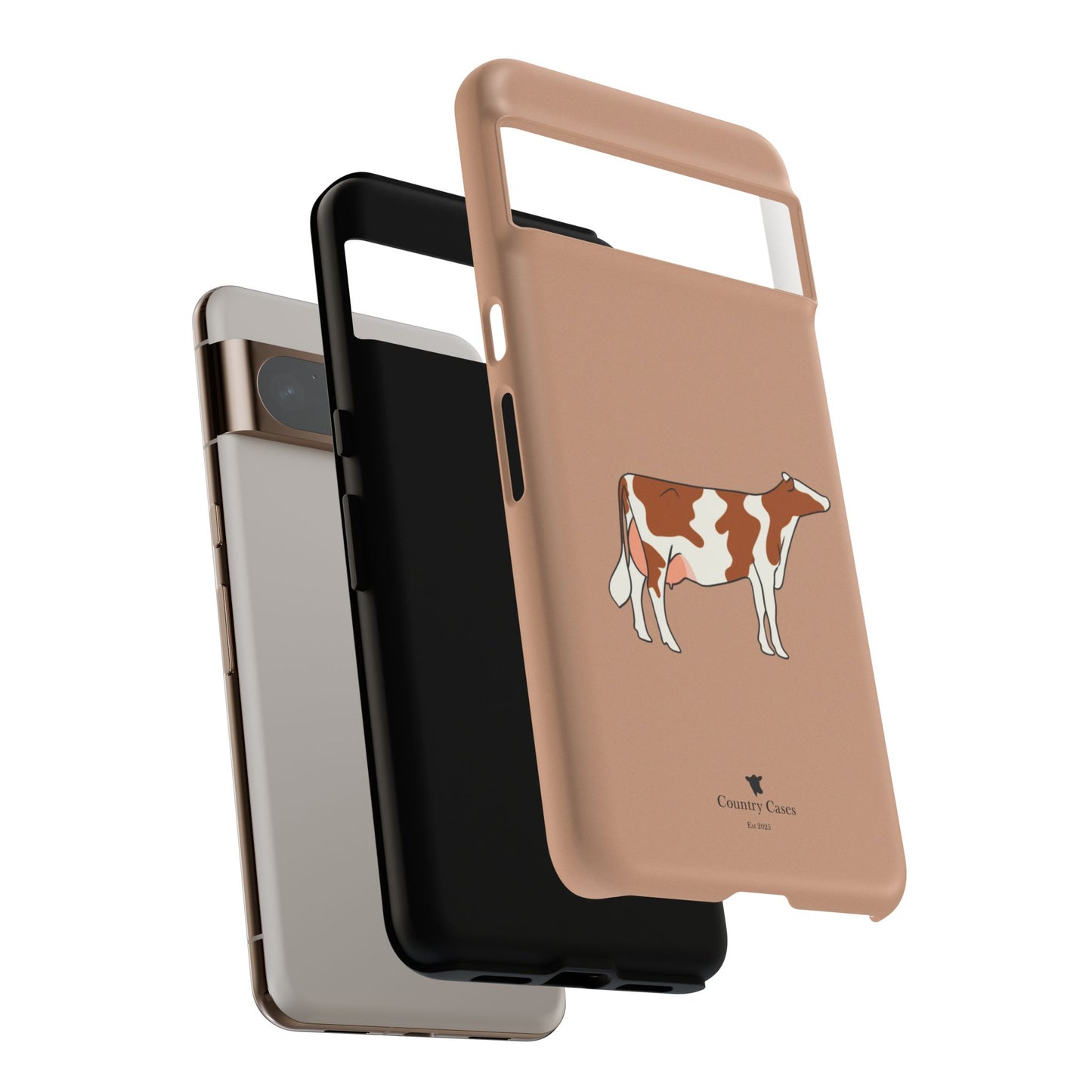 Android red and white Holstein case