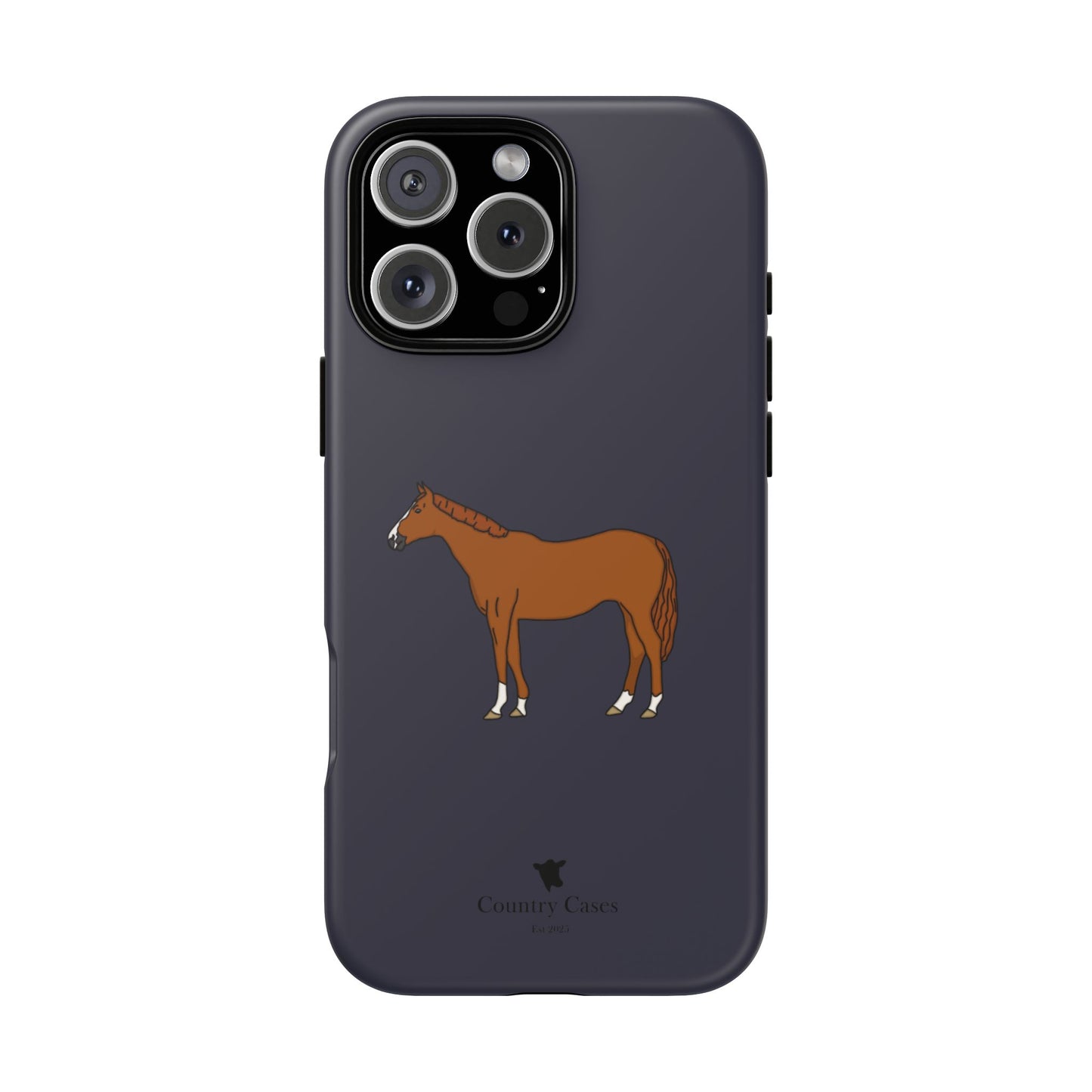 Chestnut horse case