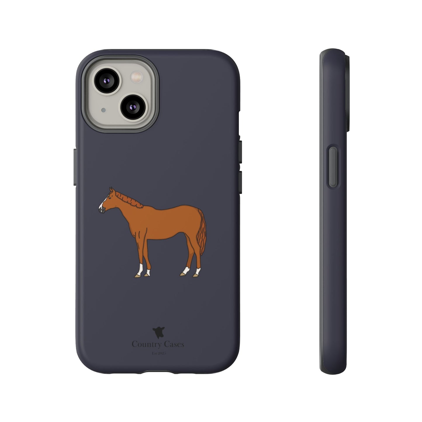 Chestnut horse case