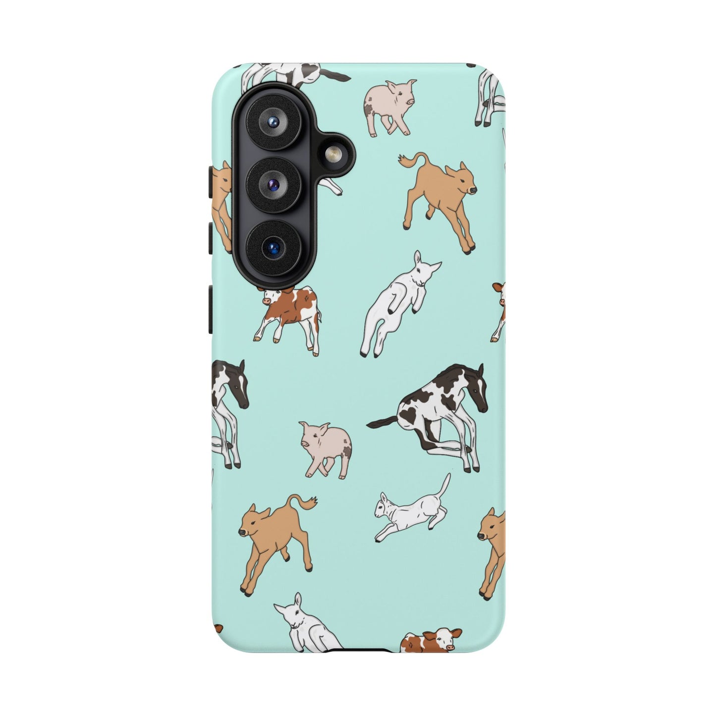 Android farmyard Freinds Blue Case