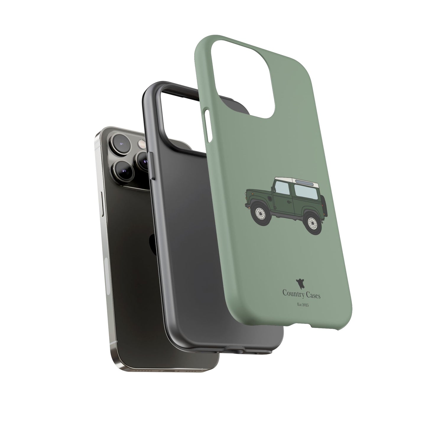 Green landy phone case