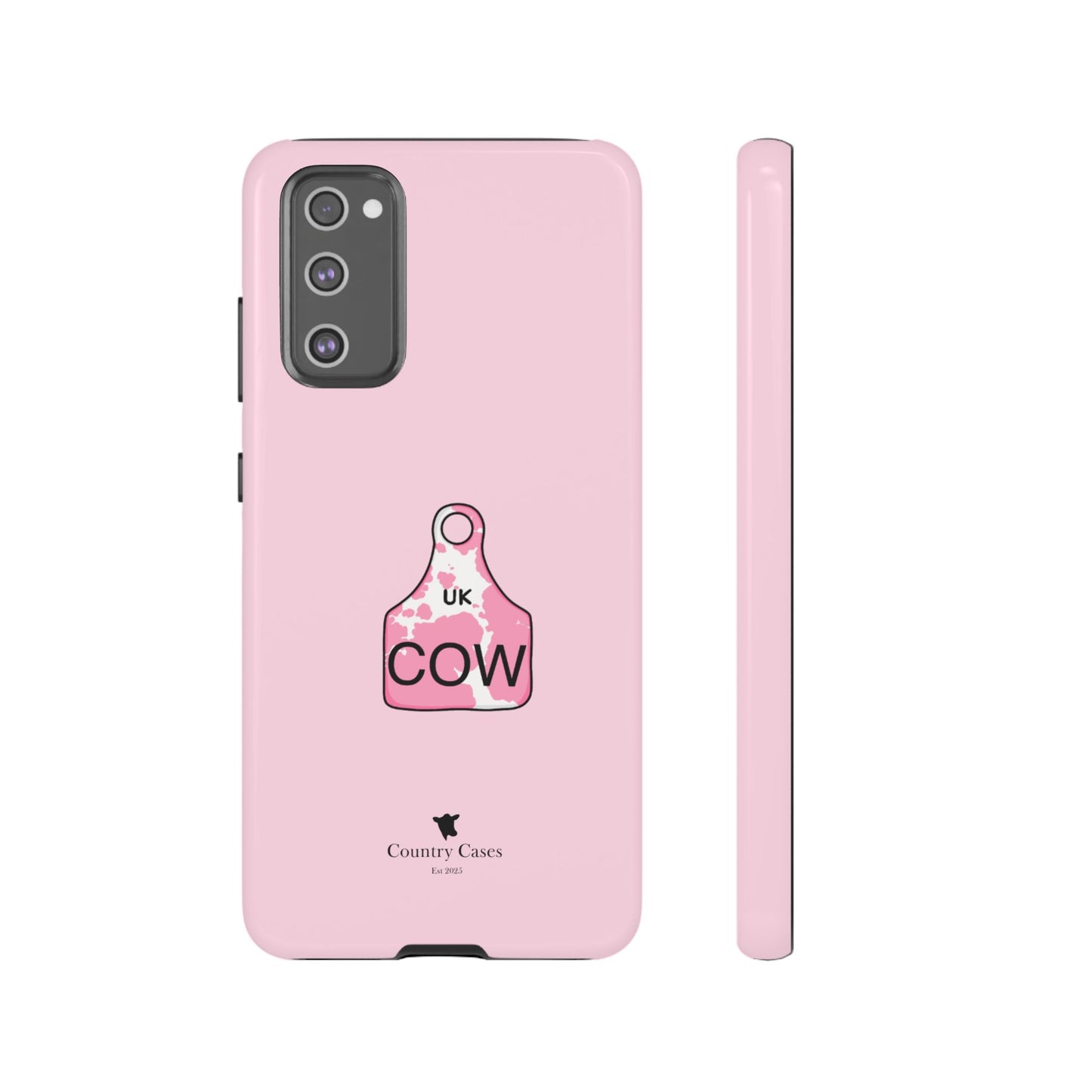 Android pink ear tag case