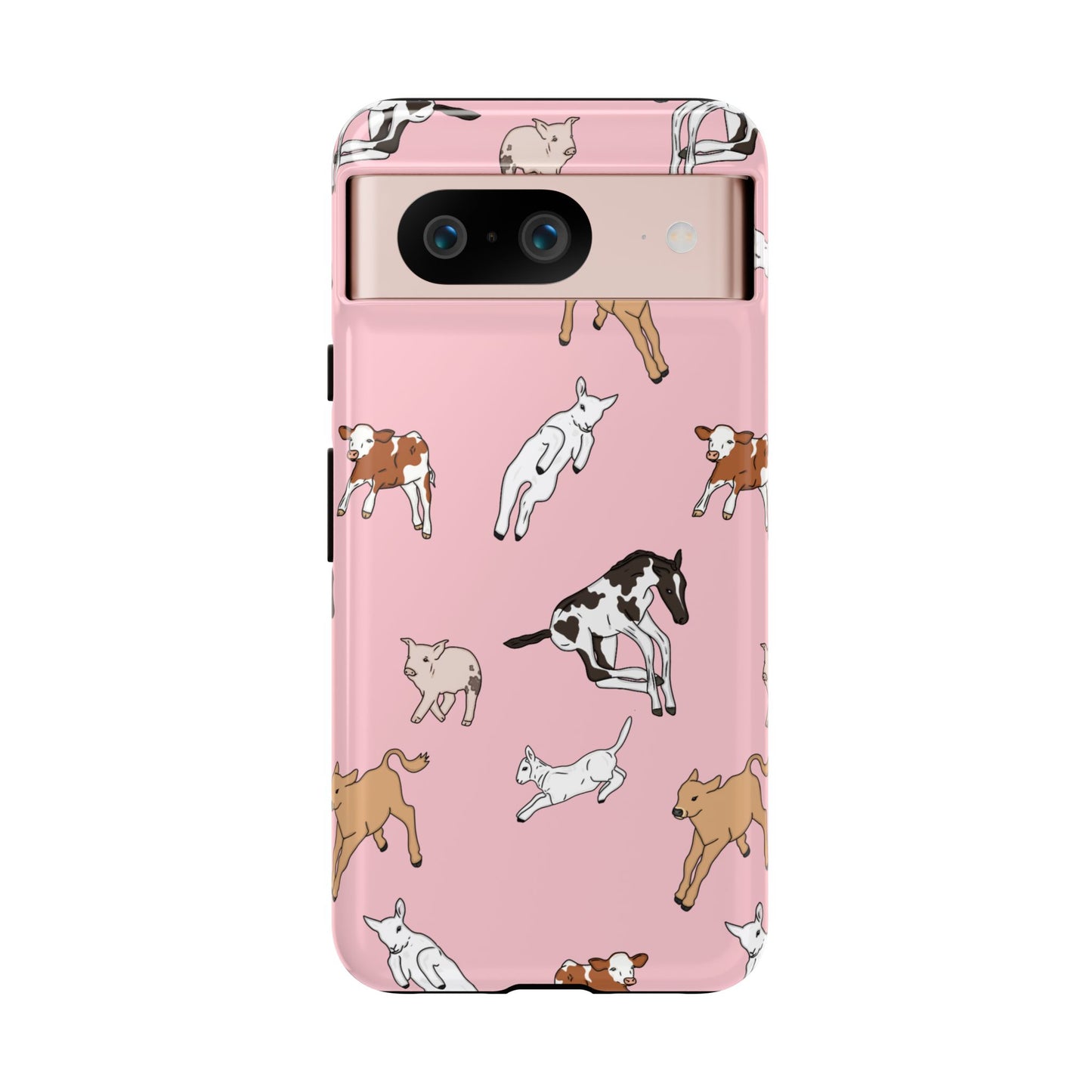 Android Farmyard Friends Pink Case