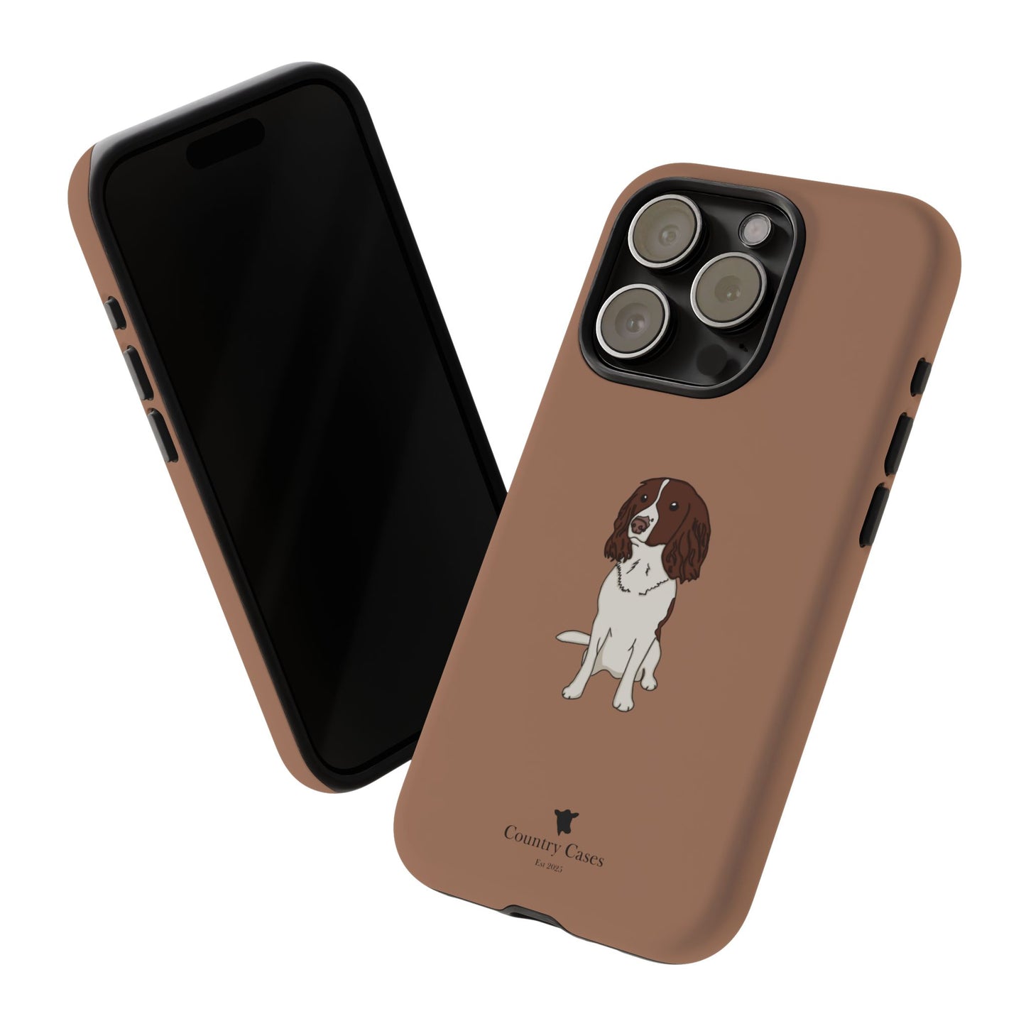 Brown spaniel case