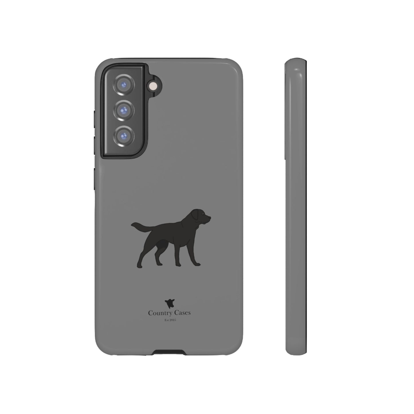 Android black Labrador case