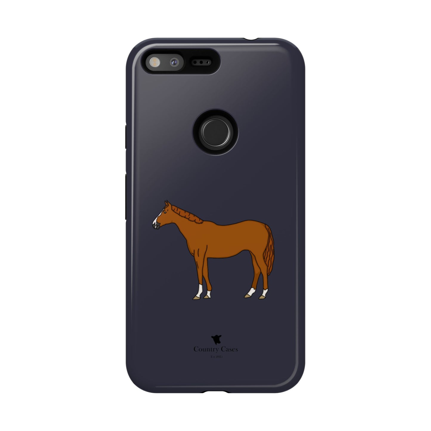 Android chestnut horse