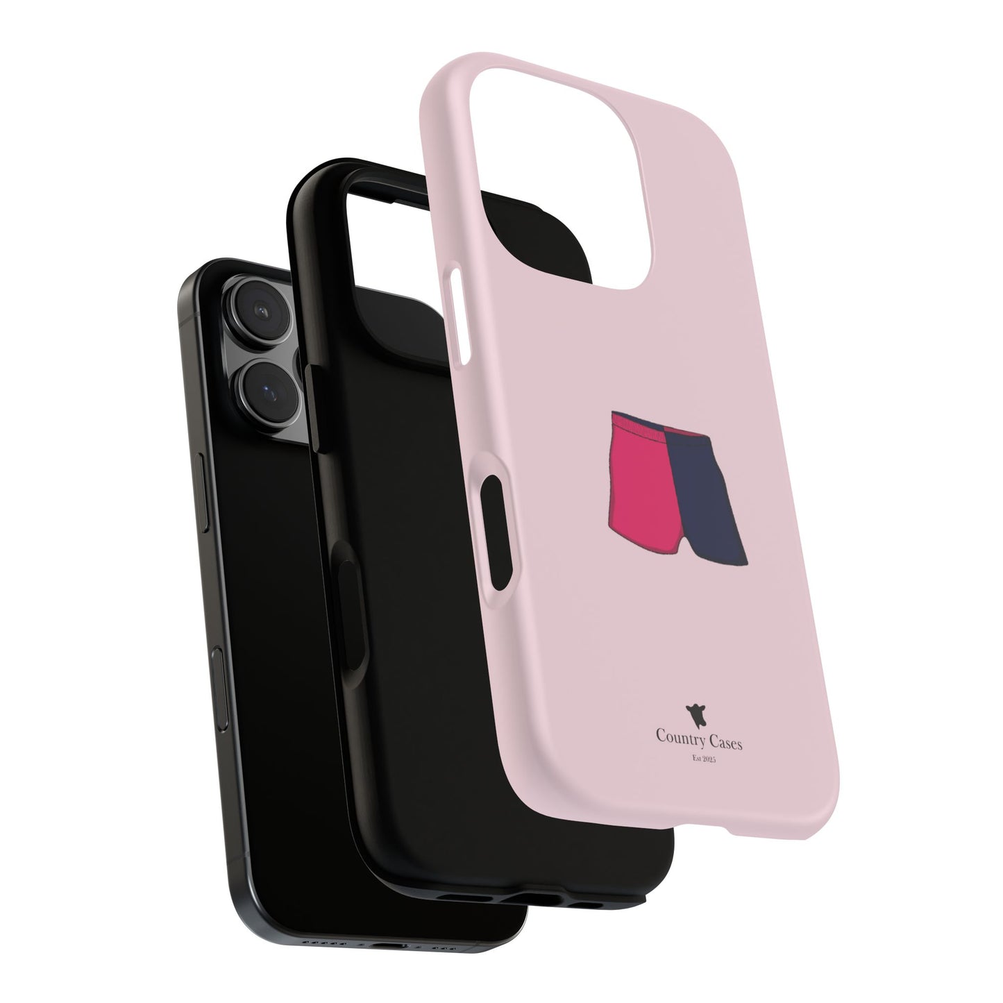 Two toned short phone case