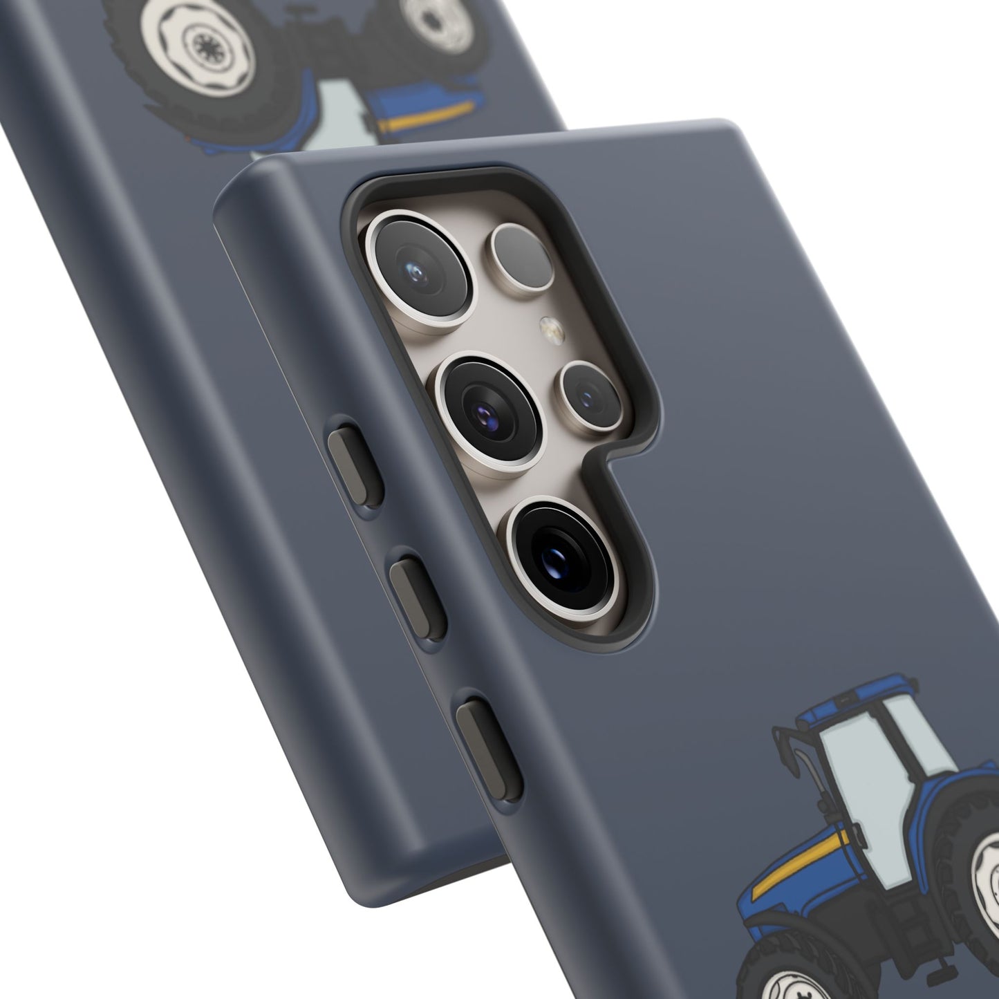 Android blue tractor case