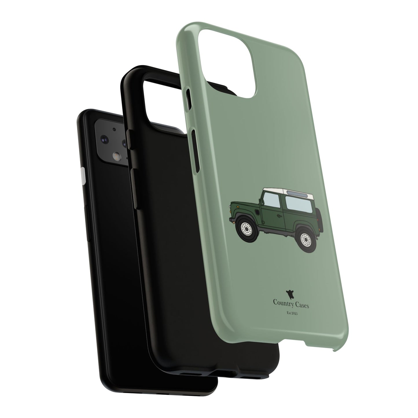 Android Green landy phone case
