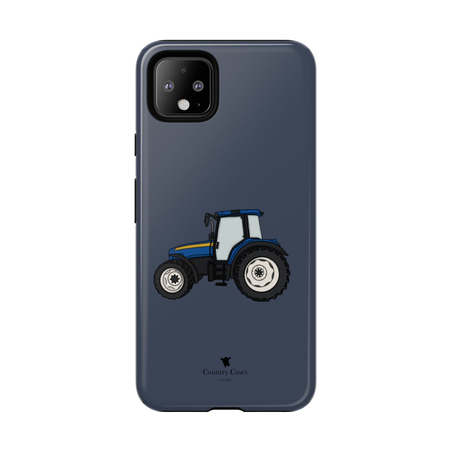 Android blue tractor case