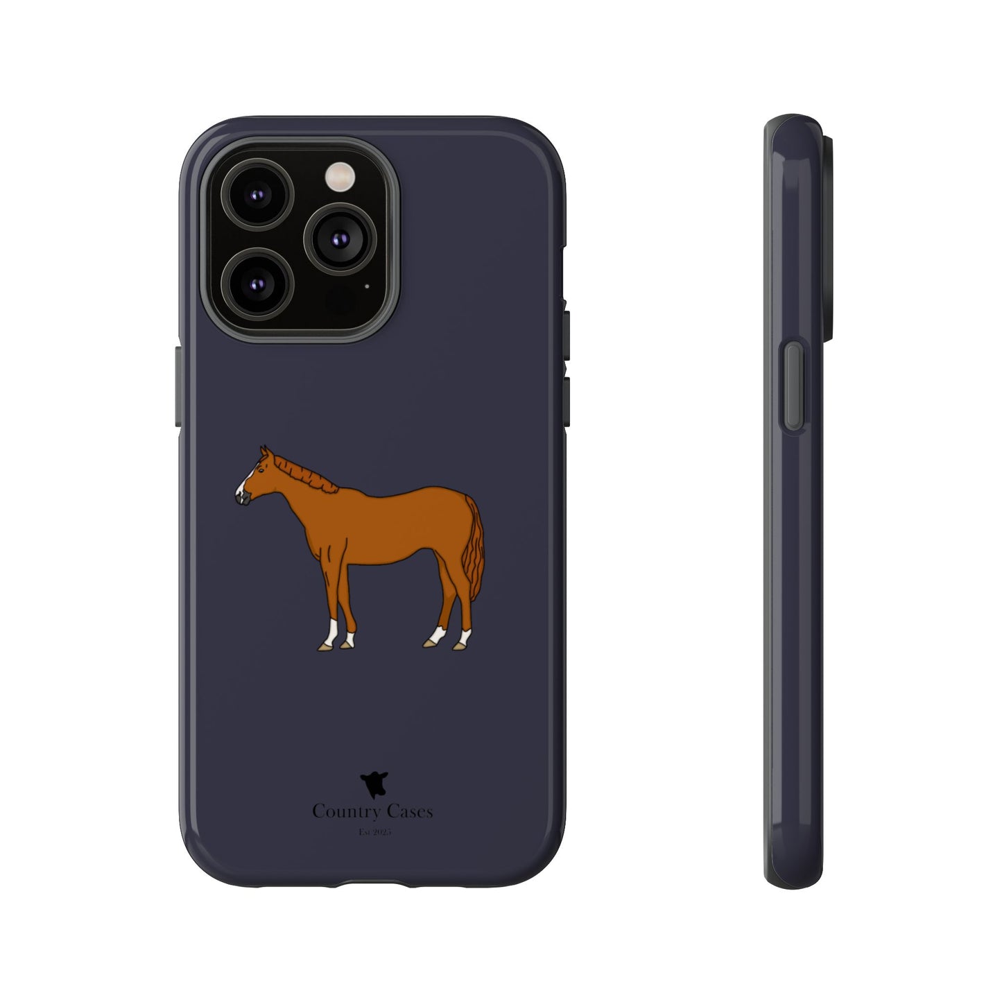 Chestnut horse case
