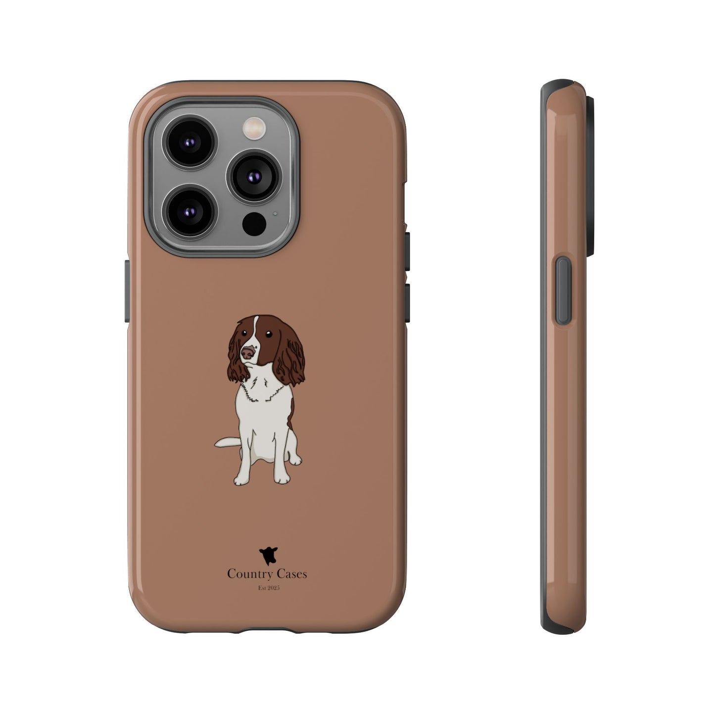 Brown spaniel case
