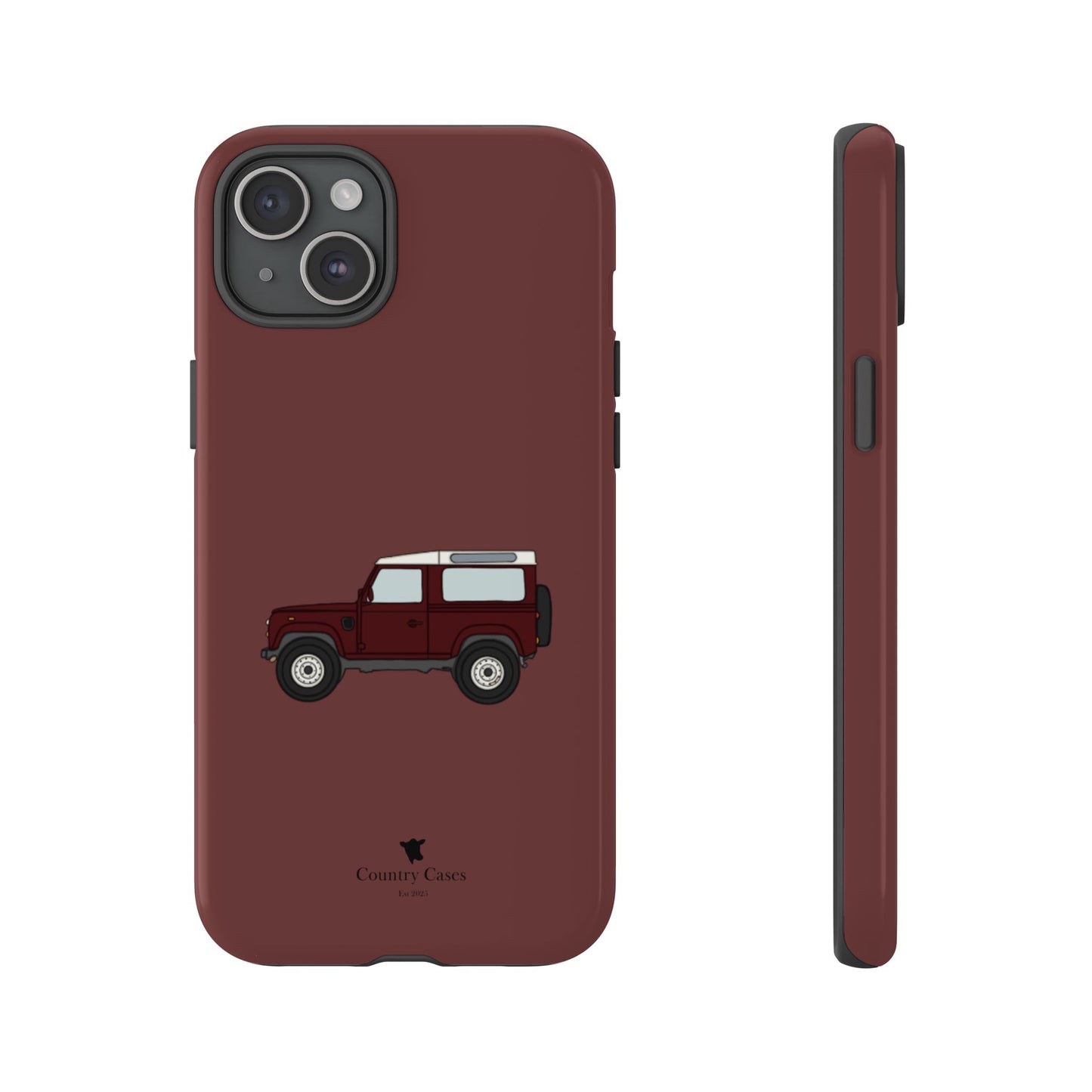 Berry red landy case
