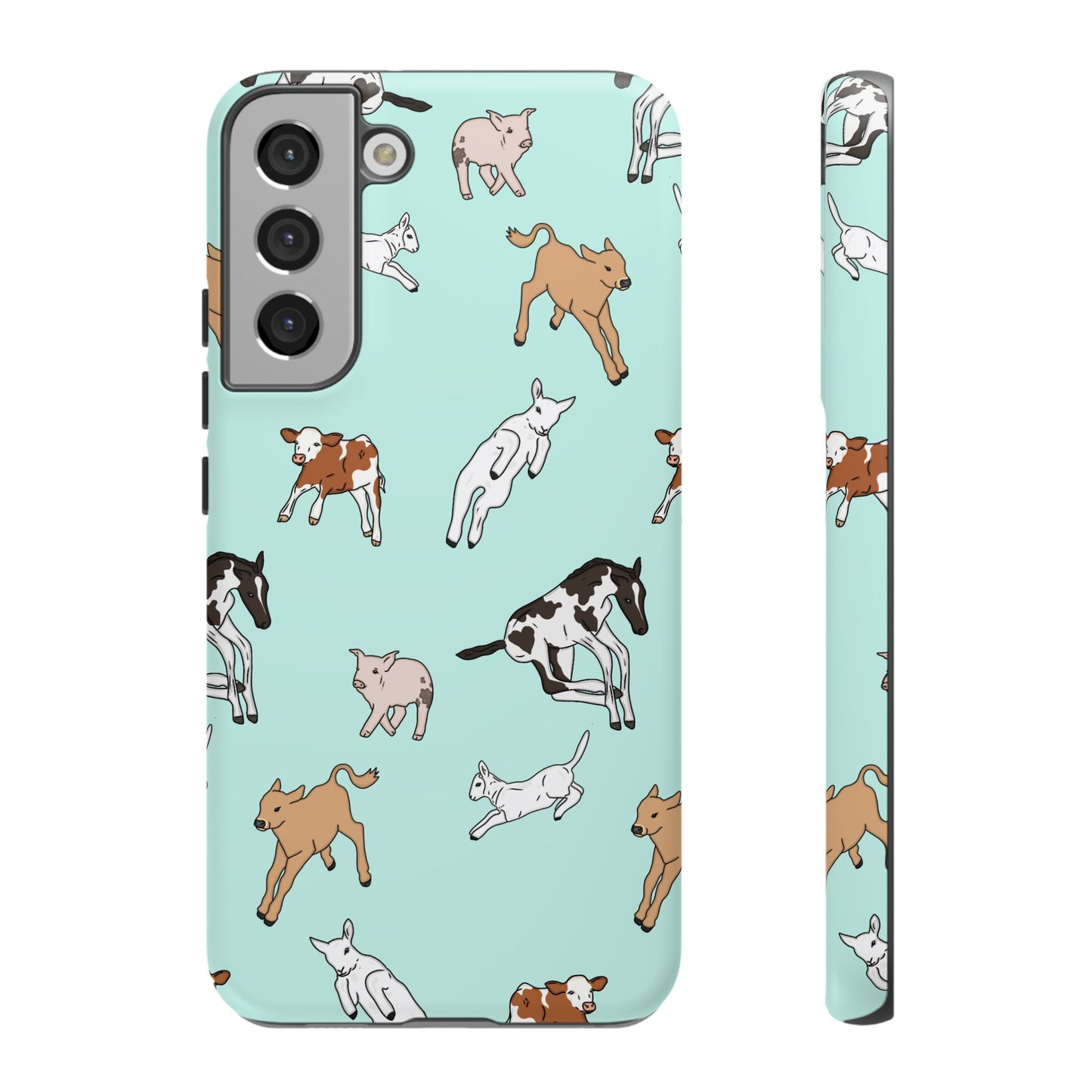 Android farmyard Freinds Blue Case