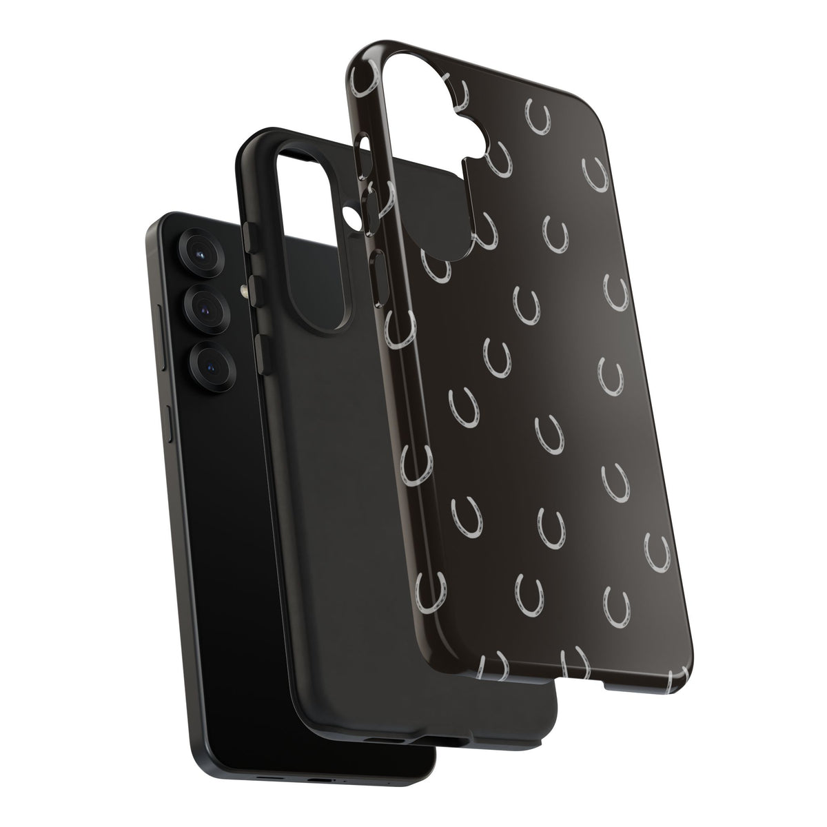 Android Wood Horse Shoe Cases