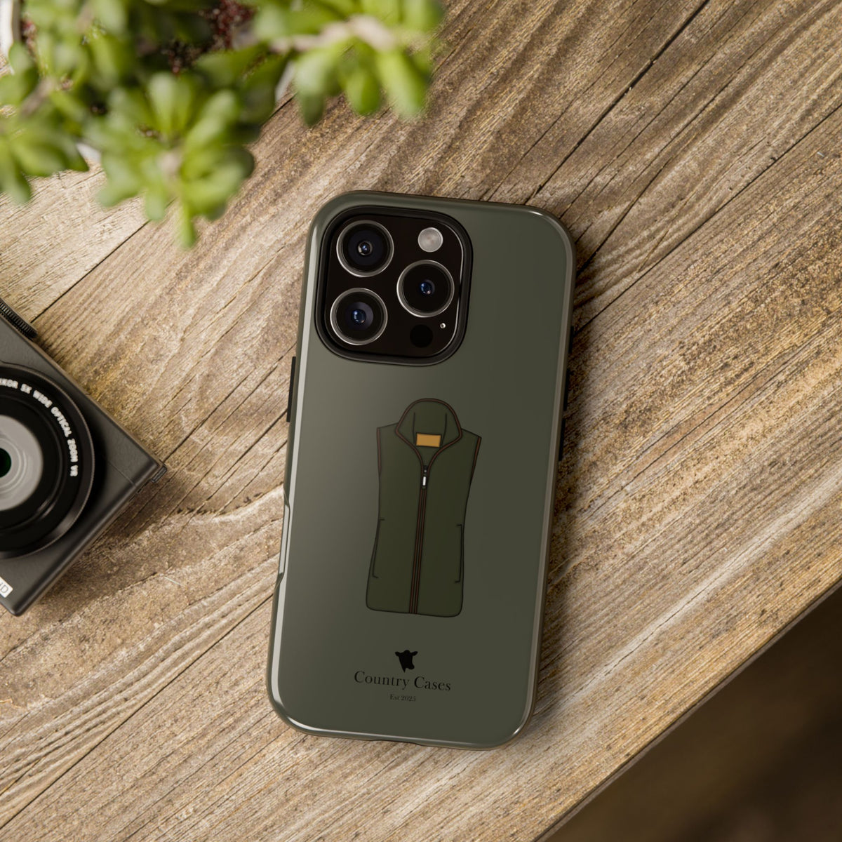 Green Fleece Case