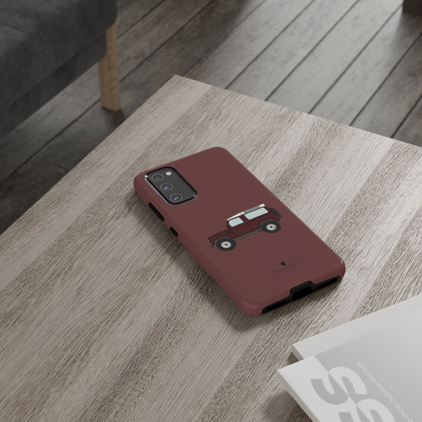 Android berry red landy case