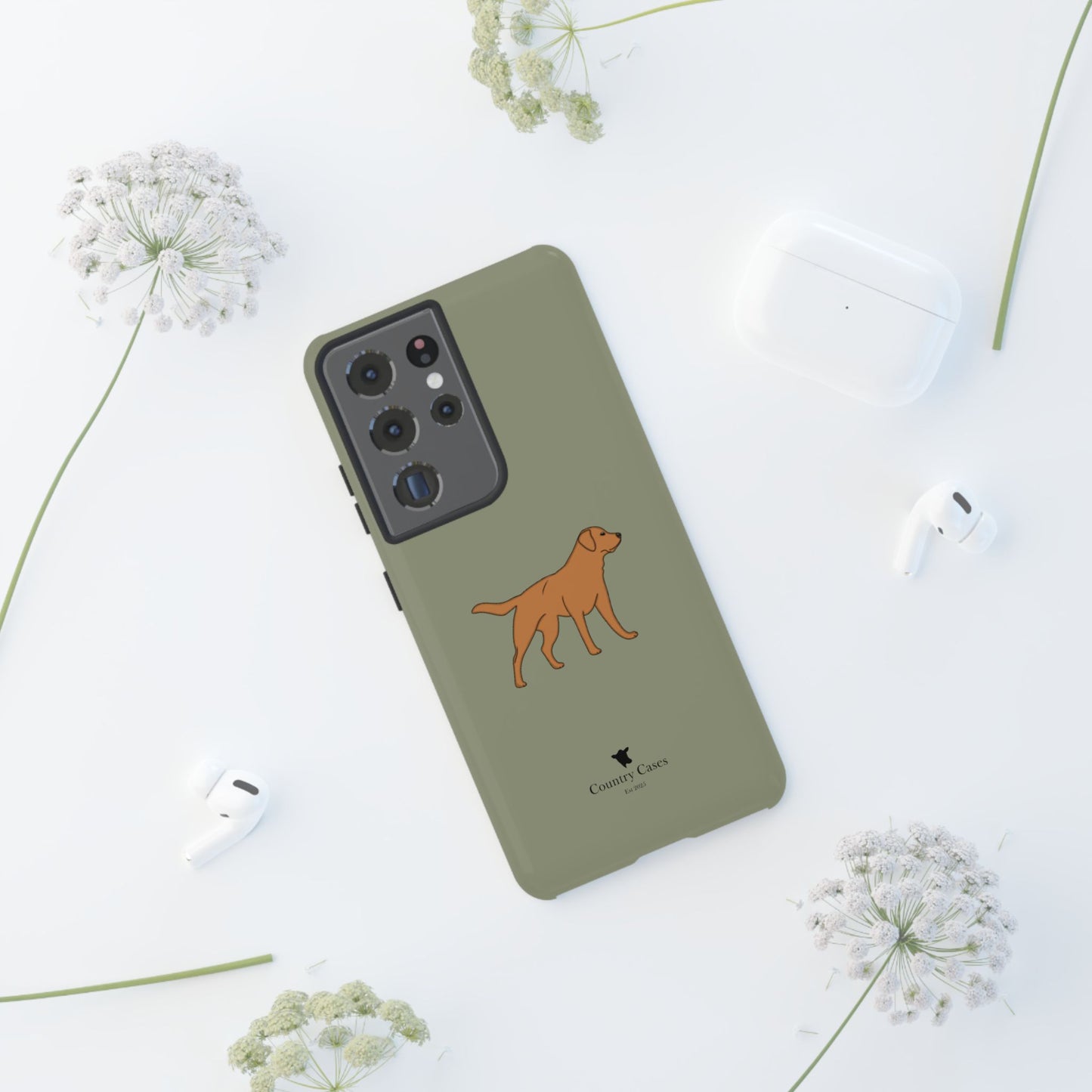 Android fox red Labrador case