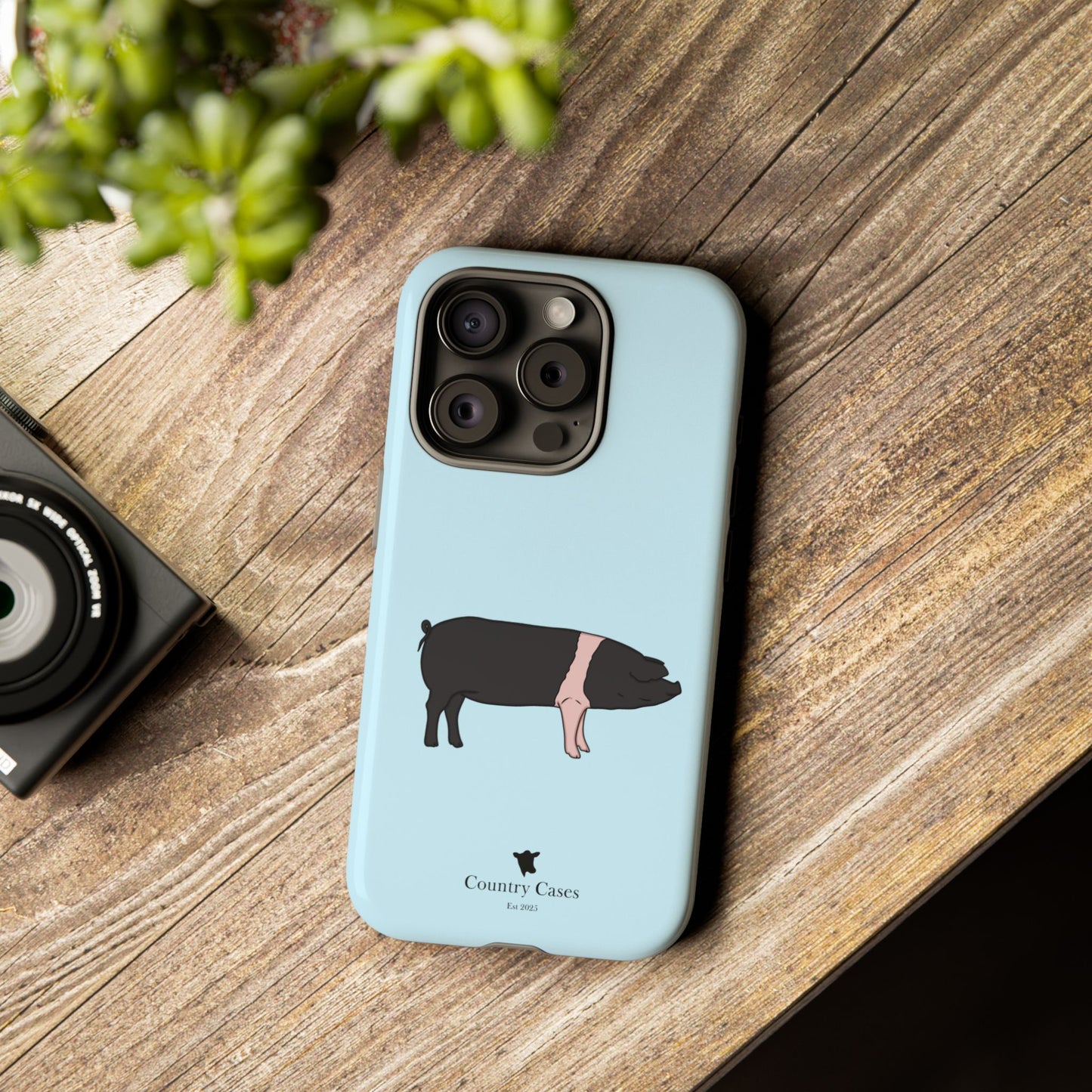 Saddleback Pig Case