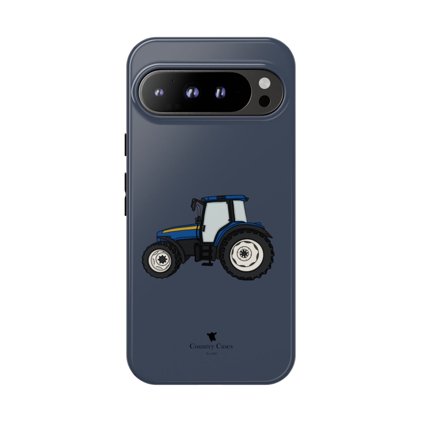 Android blue tractor case