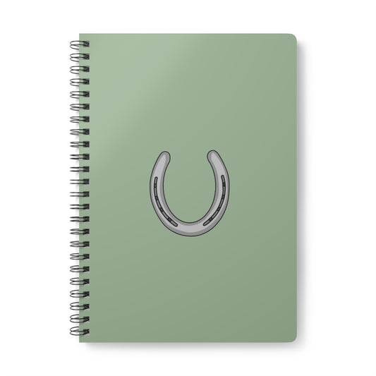 Horse shoe notebook