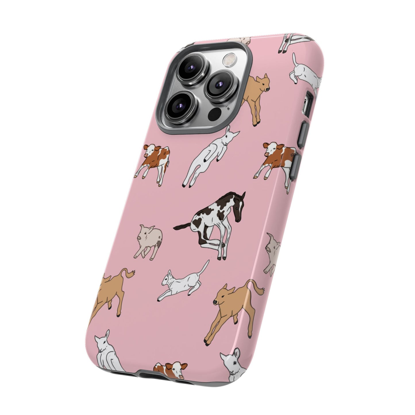 Farmyard Friends Pink Case