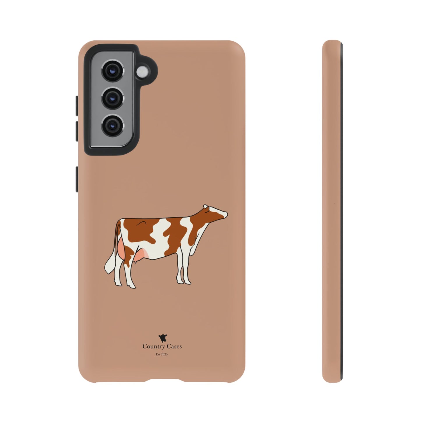 Android red and white Holstein case