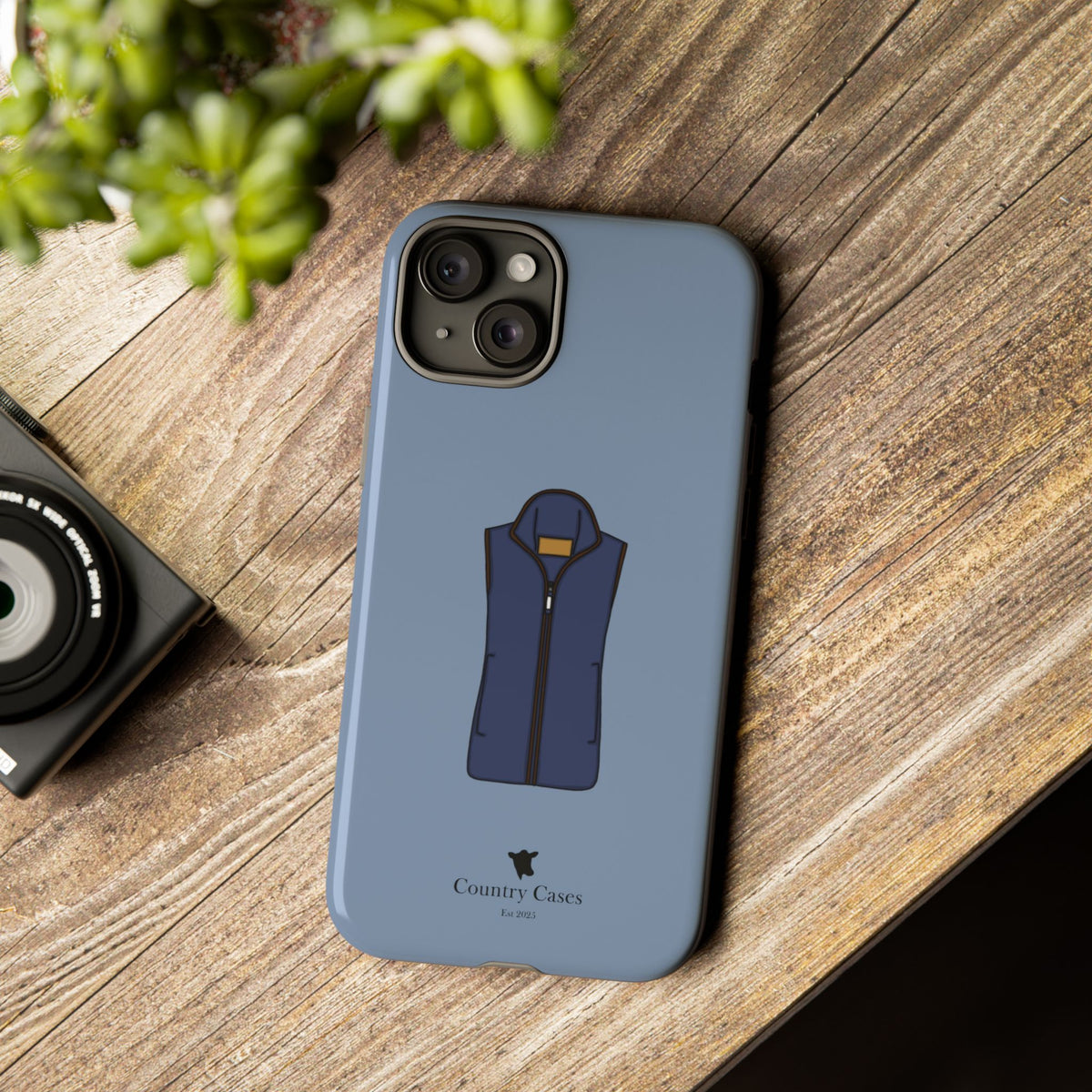 Blue Fleece Case
