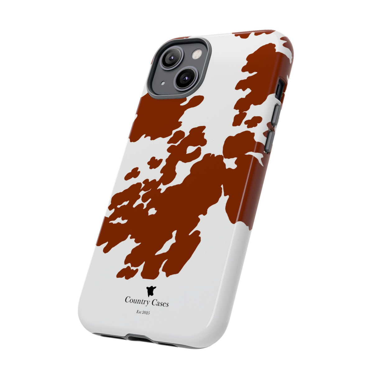 Red Cow Print Case
