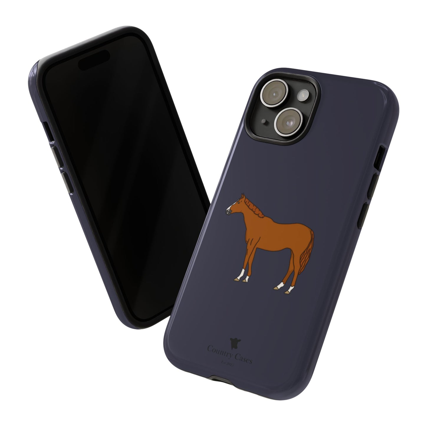 Chestnut horse case