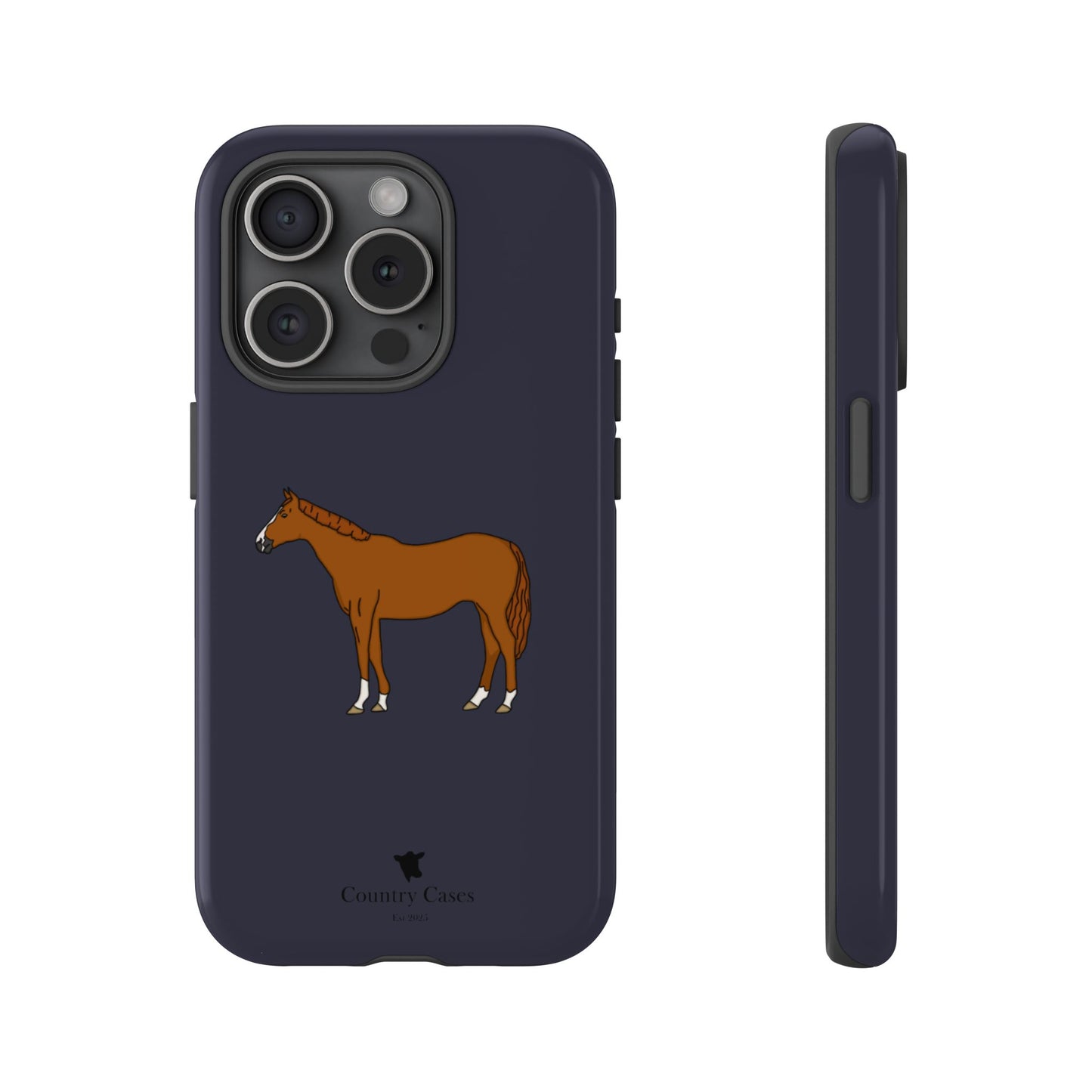 Chestnut horse case