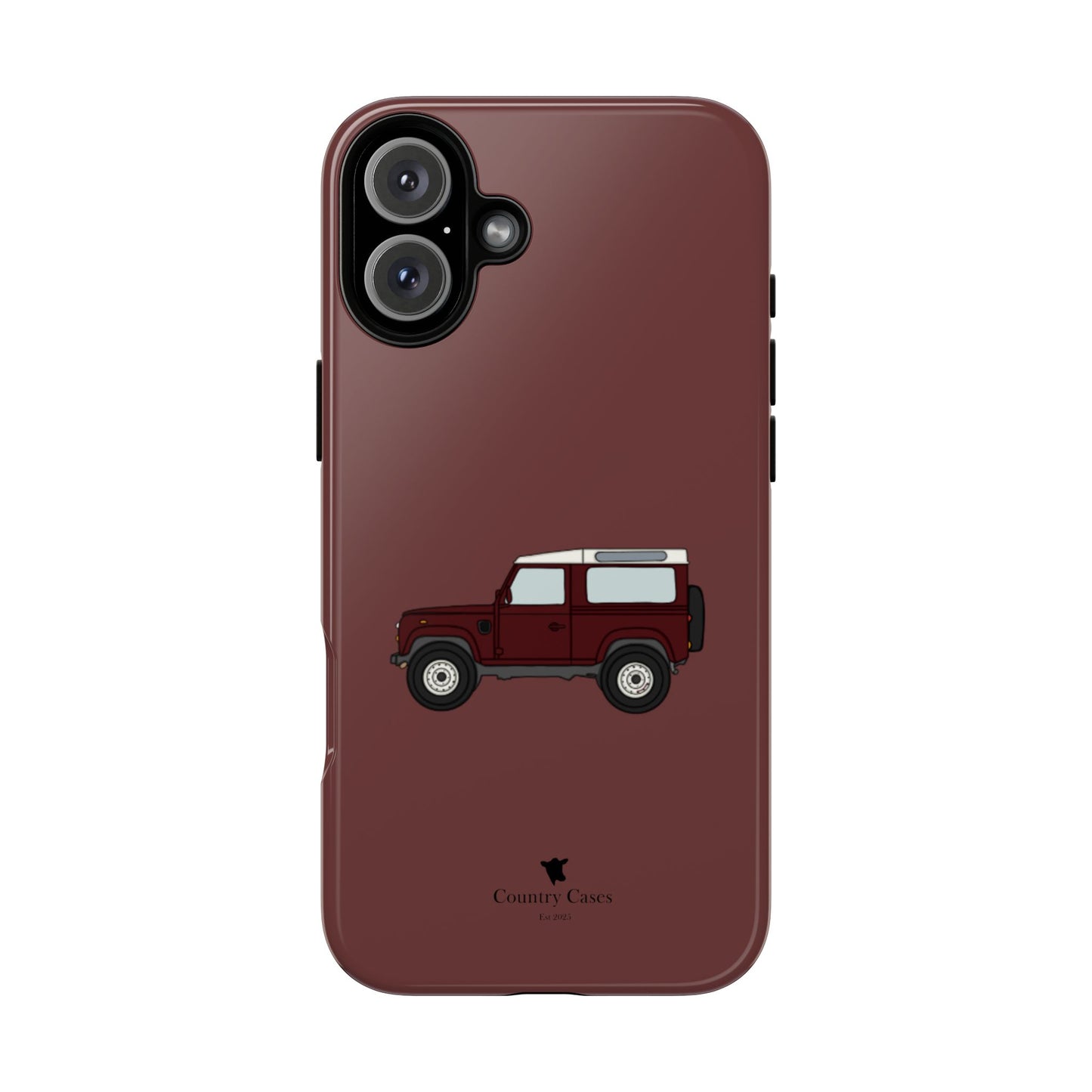 Berry red landy case