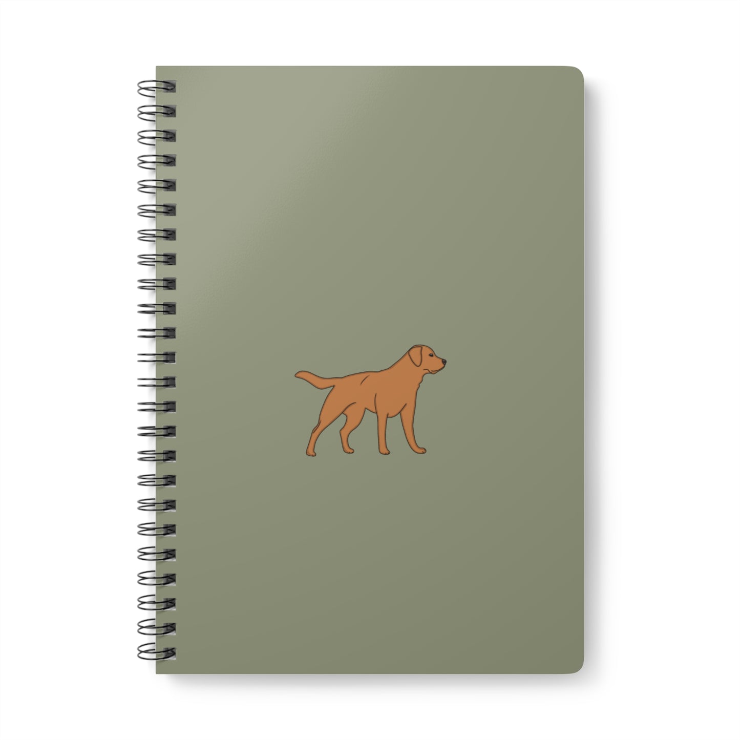Fox red Labrador notebook