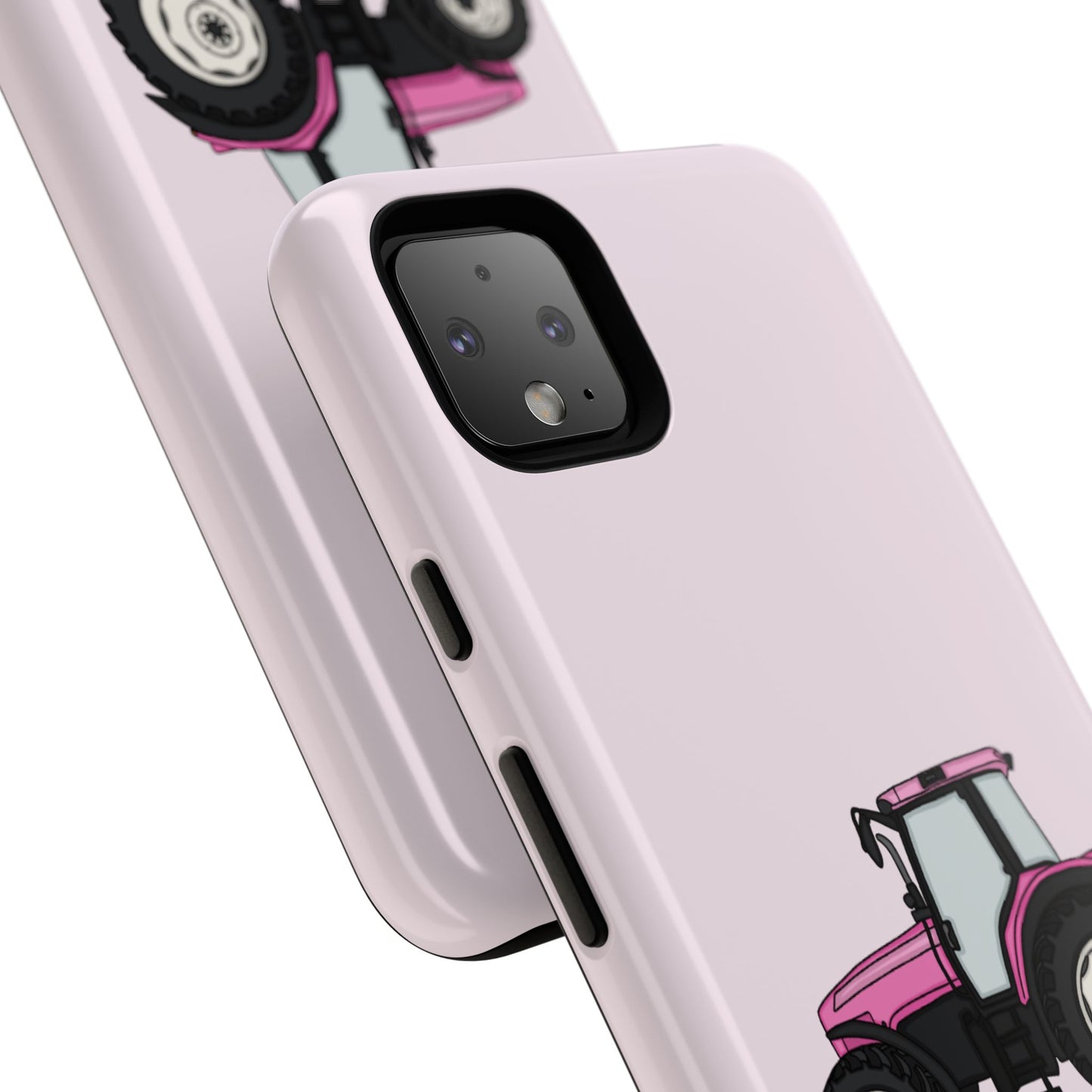 Android pink tractor case