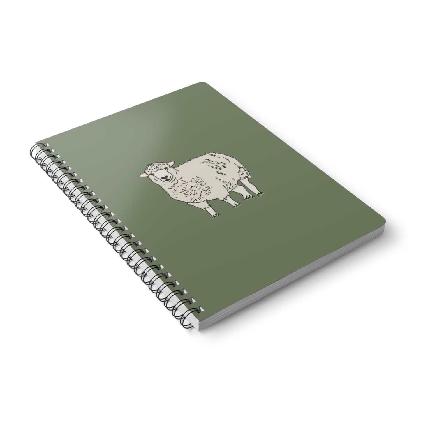 Sage sheep notebook