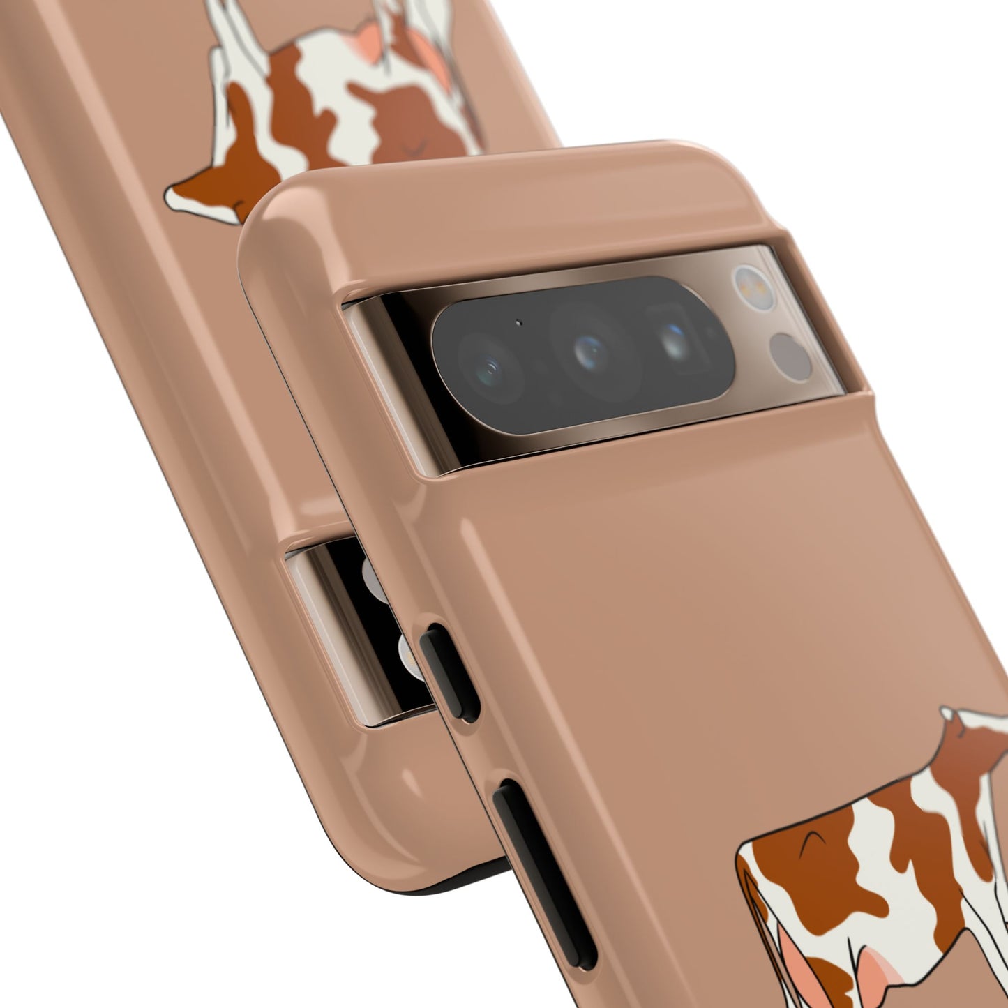 Android red and white Holstein case