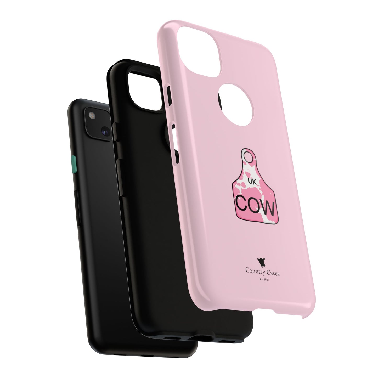 Android pink ear tag case