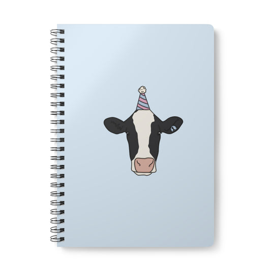 Blue Birthday Notebook