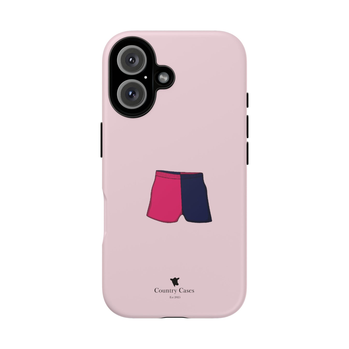 Two toned short phone case