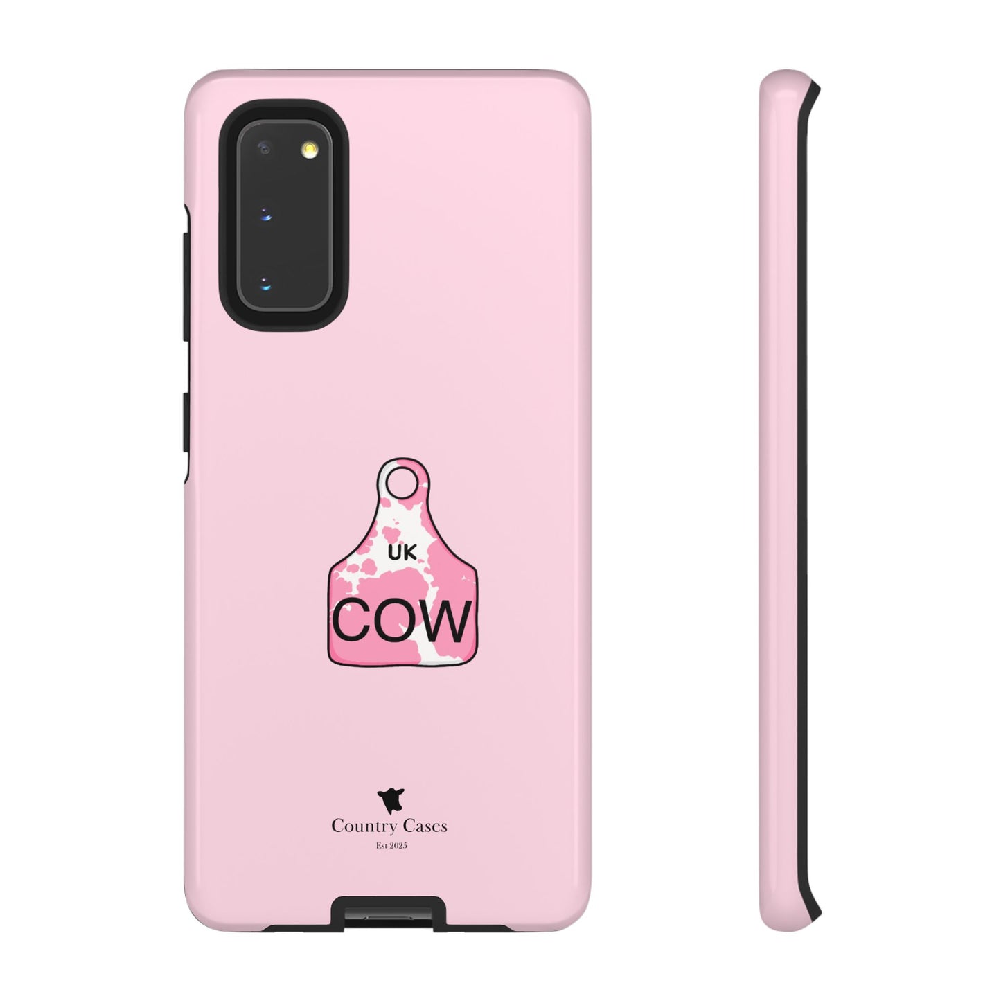 Android pink ear tag case