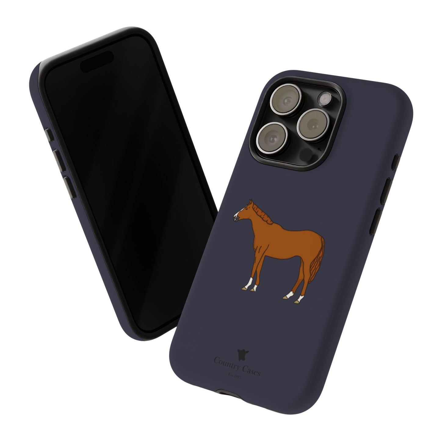 Chestnut horse case