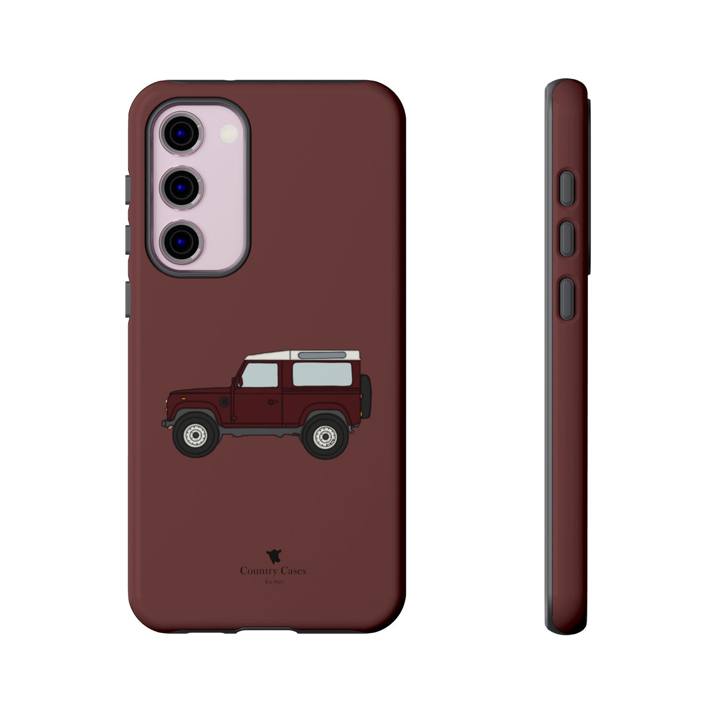Android berry red landy case