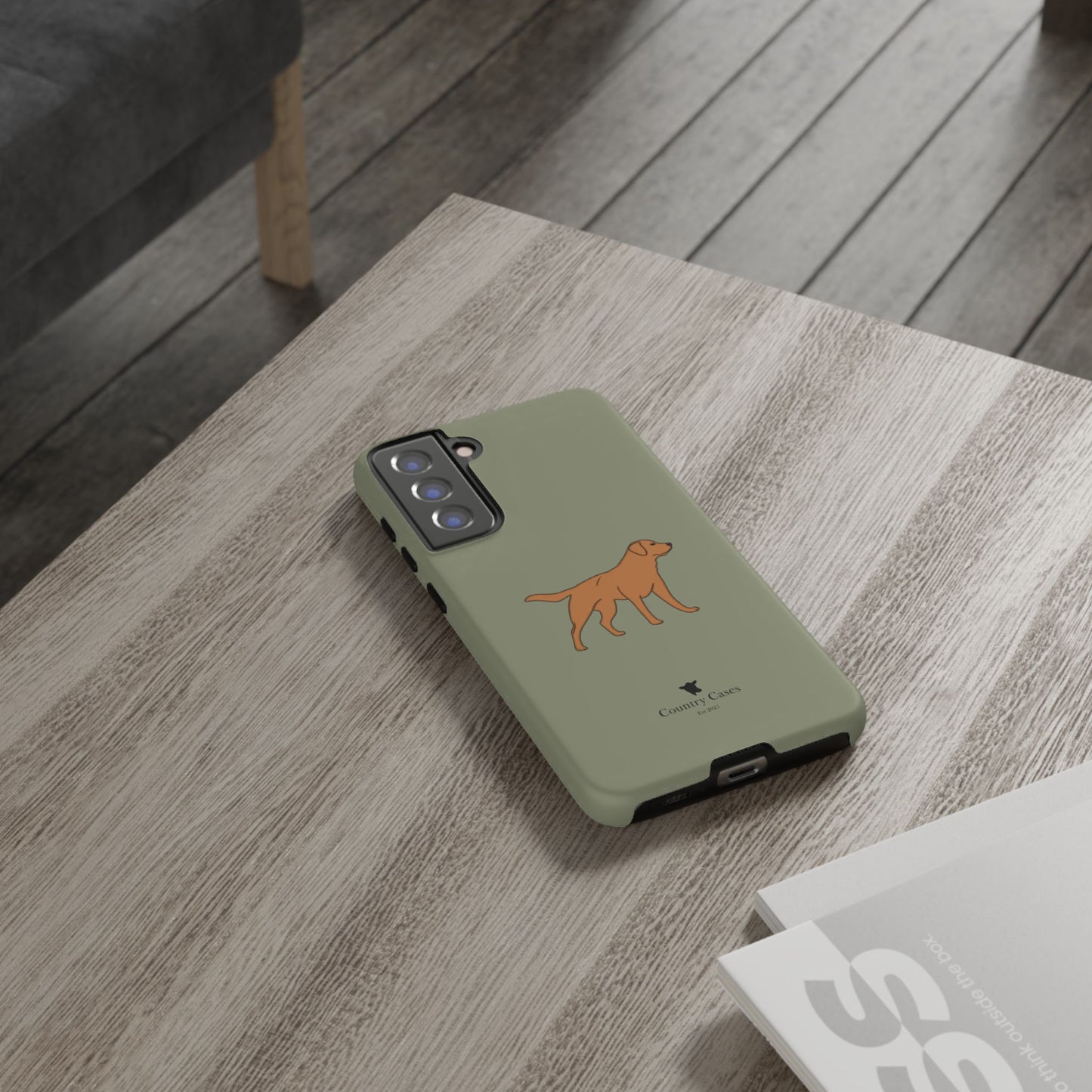 Android fox red Labrador case
