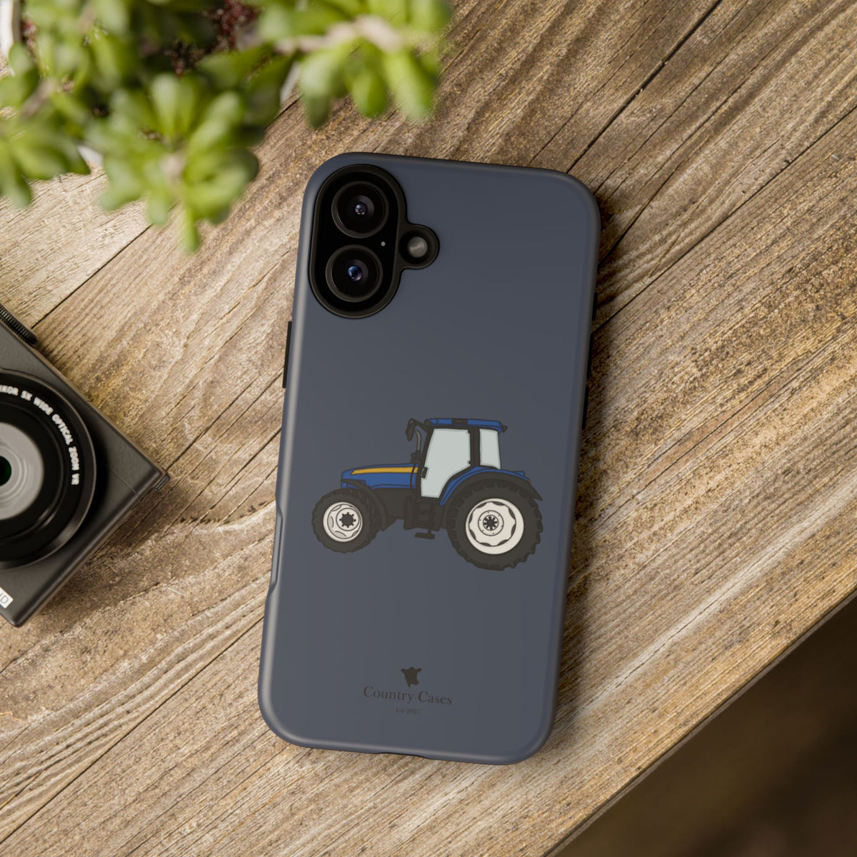 Blue Tractor Case